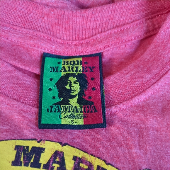 Bob Marley And The Wailers Jamaica Collection Exodus Tee Men’s Size S Red - Picture 4 of 5